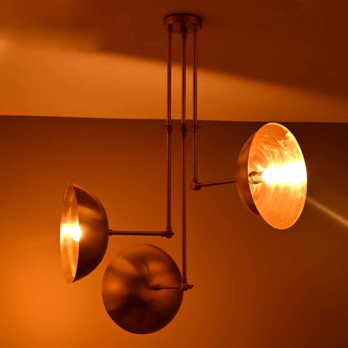 Paris Heritage Mid-century Chandelier - 3 Lights - 32318