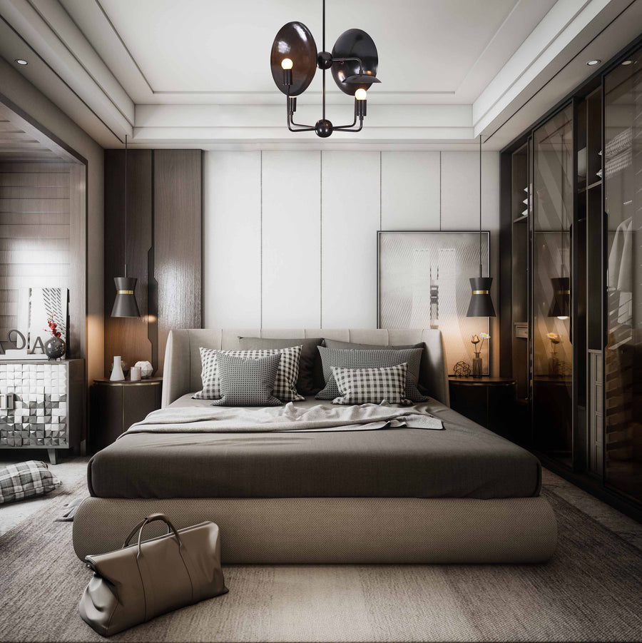 Tokyo Heritage - Brass Chandelier - 4 Lights - 32319