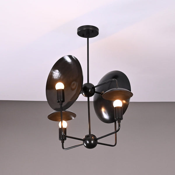 Tokyo Heritage - Brass Chandelier - 4 Lights - 32319