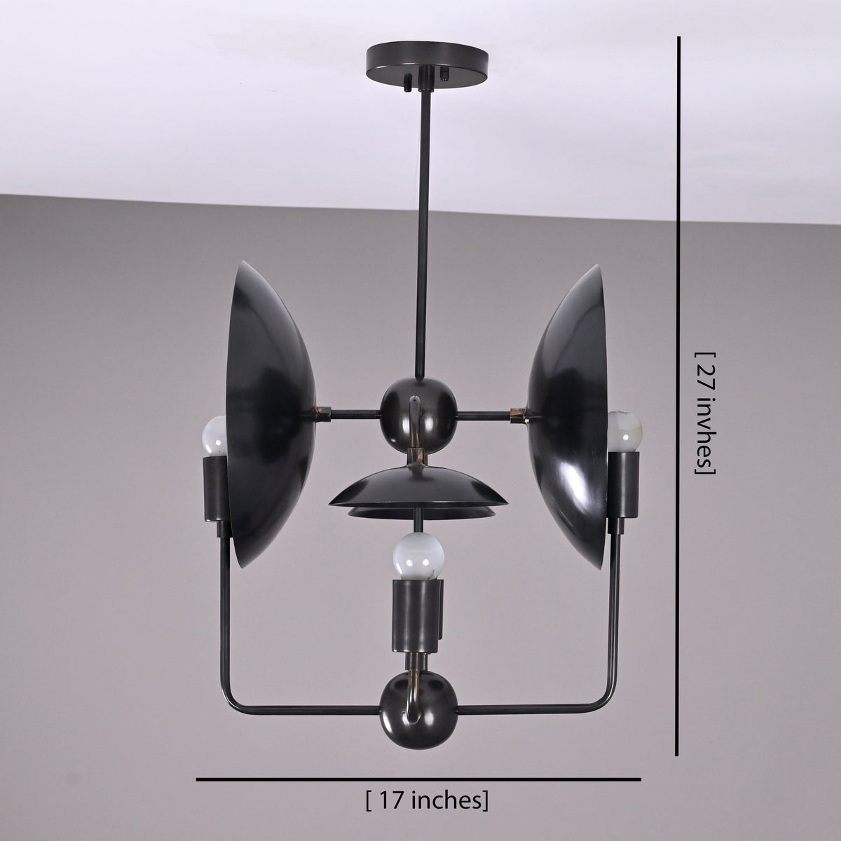 Tokyo Heritage - Brass Chandelier - 4 Lights - 32319