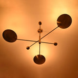 Berlin Ortbital  -  Uplifting Ceiling Chandelier - 3 Lights - 32320