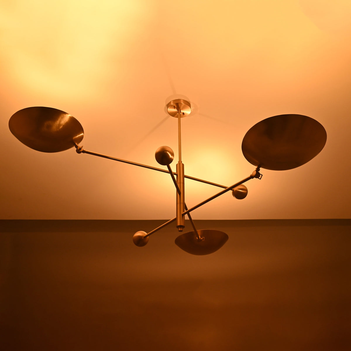 Berlin Ortbital  -  Uplifting Ceiling Chandelier - 3 Lights - 32320