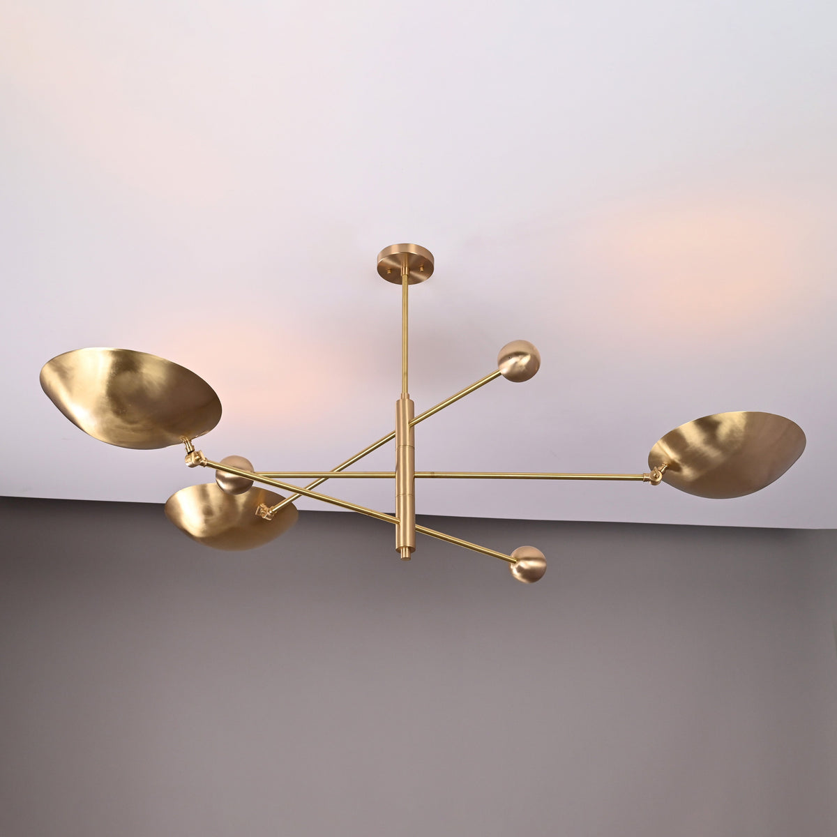 Berlin Ortbital  -  Uplifting Ceiling Chandelier - 3 Lights - 32320
