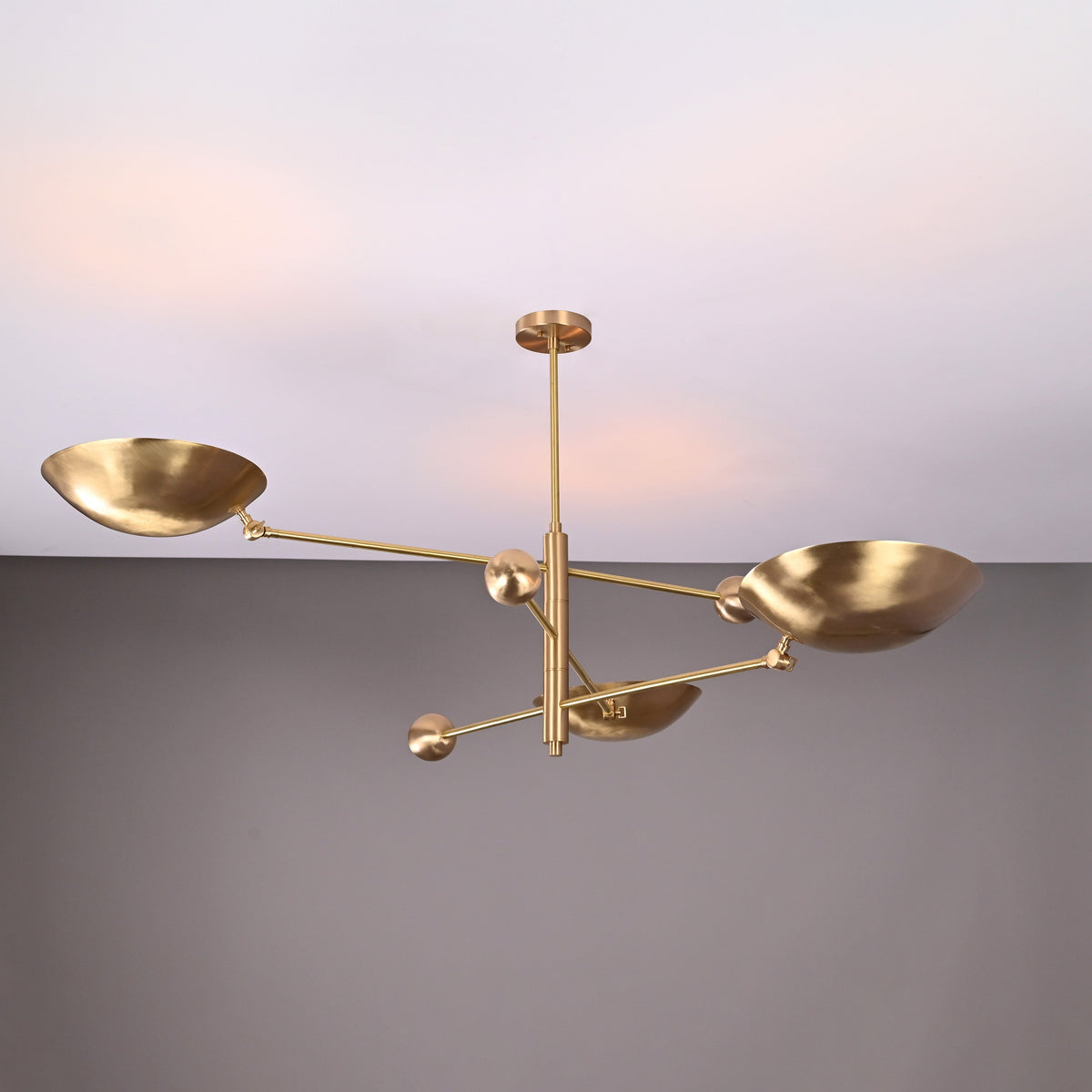Berlin Ortbital  -  Uplifting Ceiling Chandelier - 3 Lights - 32320