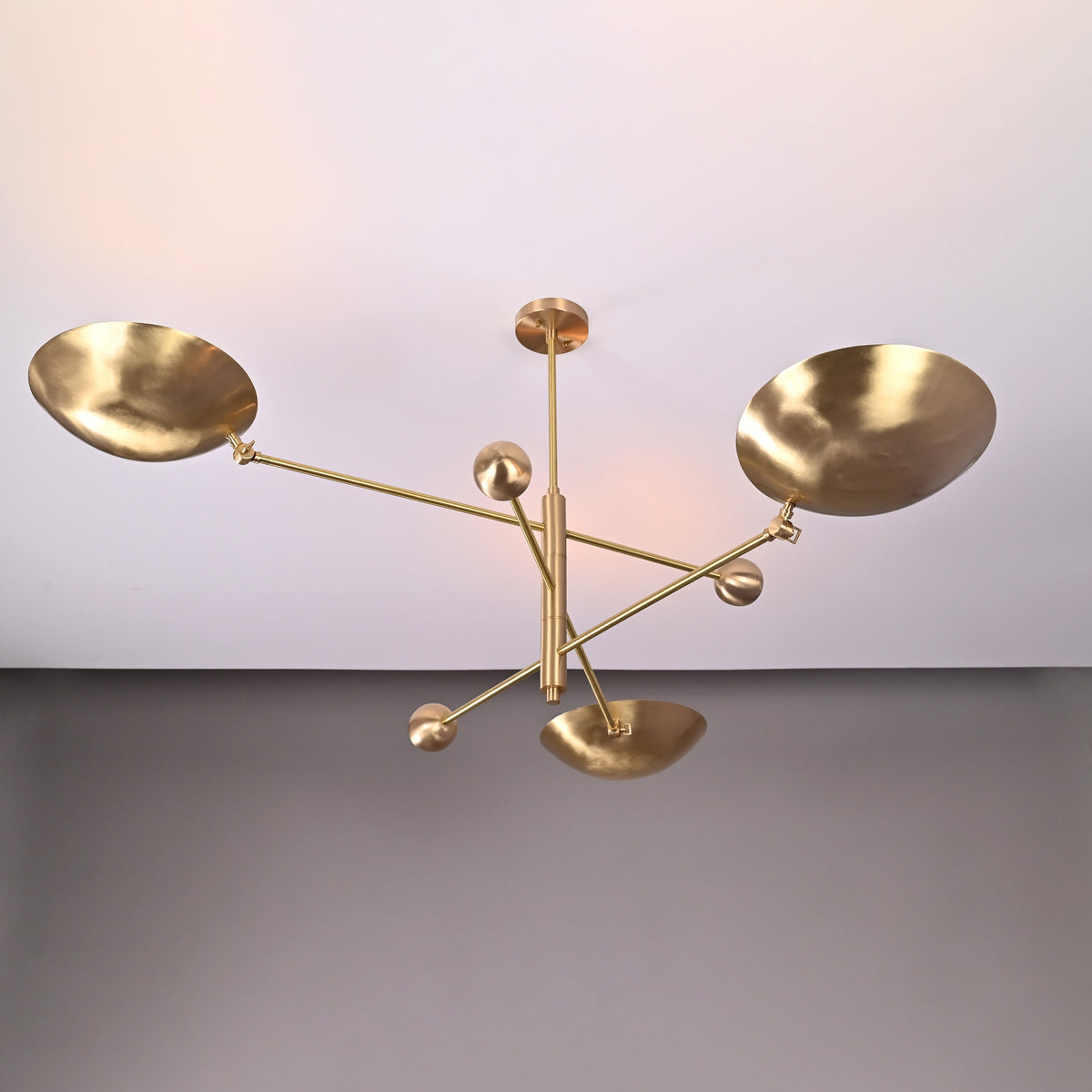 Berlin Ortbital  -  Uplifting Ceiling Chandelier - 3 Lights - 32320