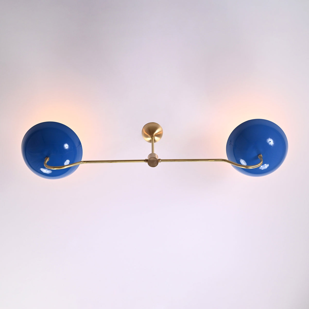 Tokyo Discus  -  Uplifting Mid-century Chandelier - 2 Lights - 32322