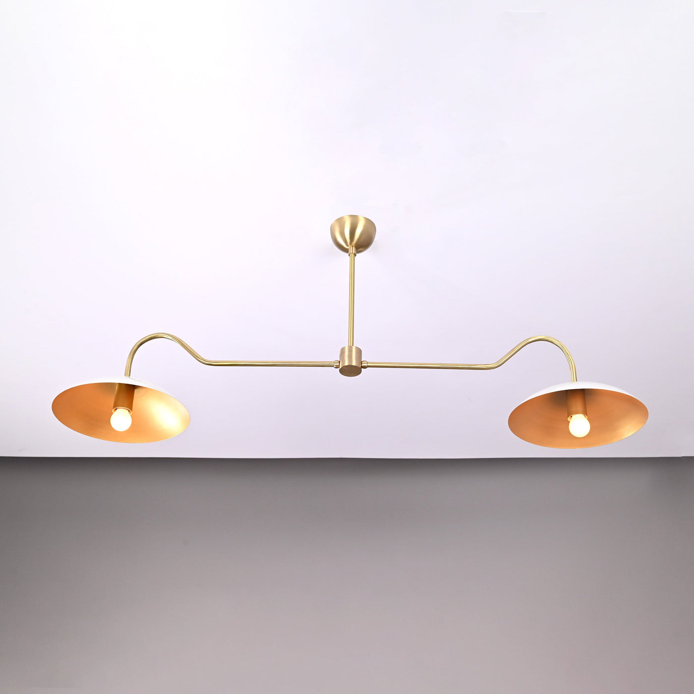 Monaco Discus - Ceiling Chandelier - 2 Lights - 32324