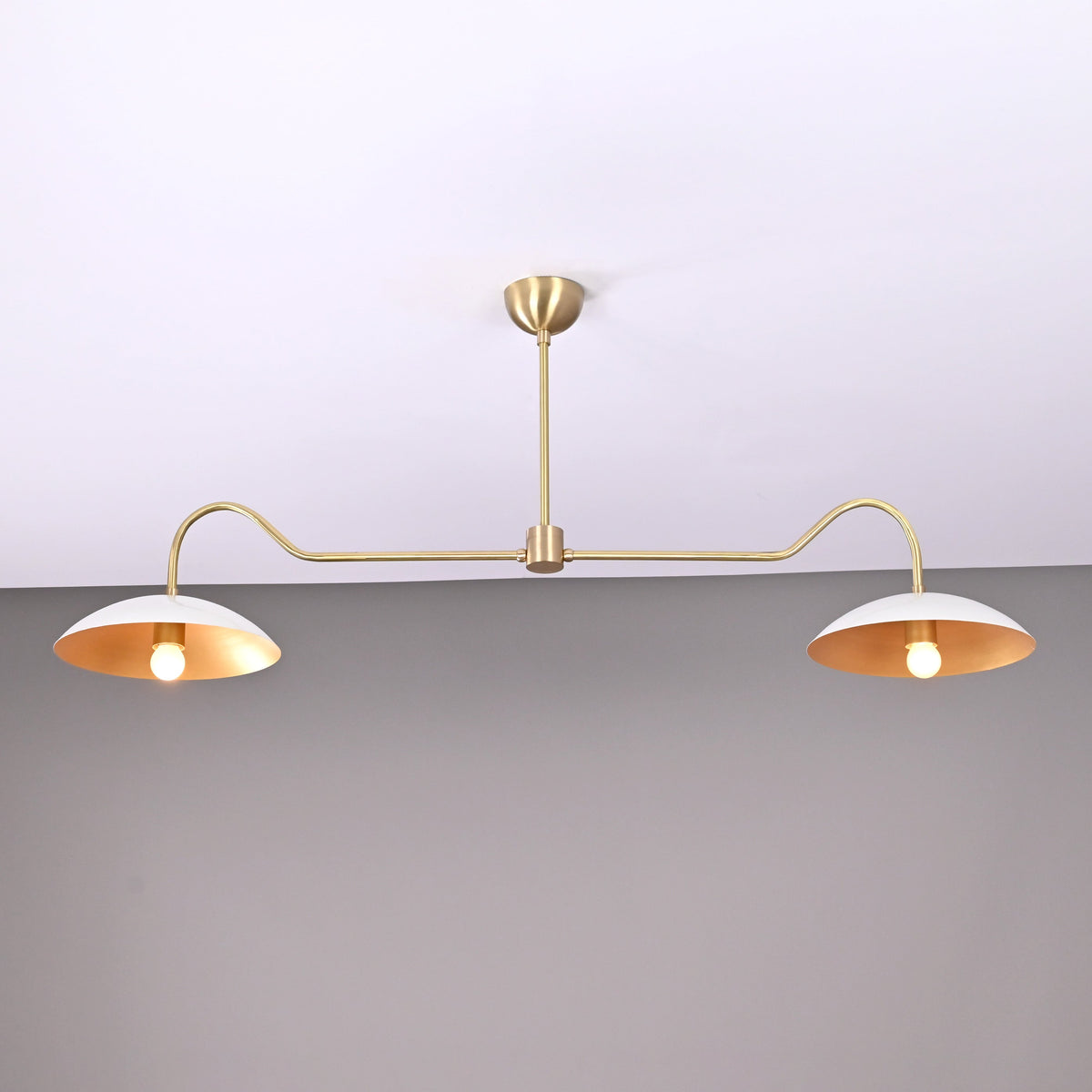 Monaco Discus - Ceiling Chandelier - 2 Lights - 32324