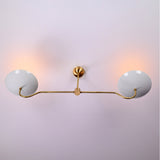 Milan Discus  -  Uplifting Chandelier - 2 Lights - 32325