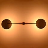 Milan Discus  -  Uplifting Chandelier - 2 Lights - 32325