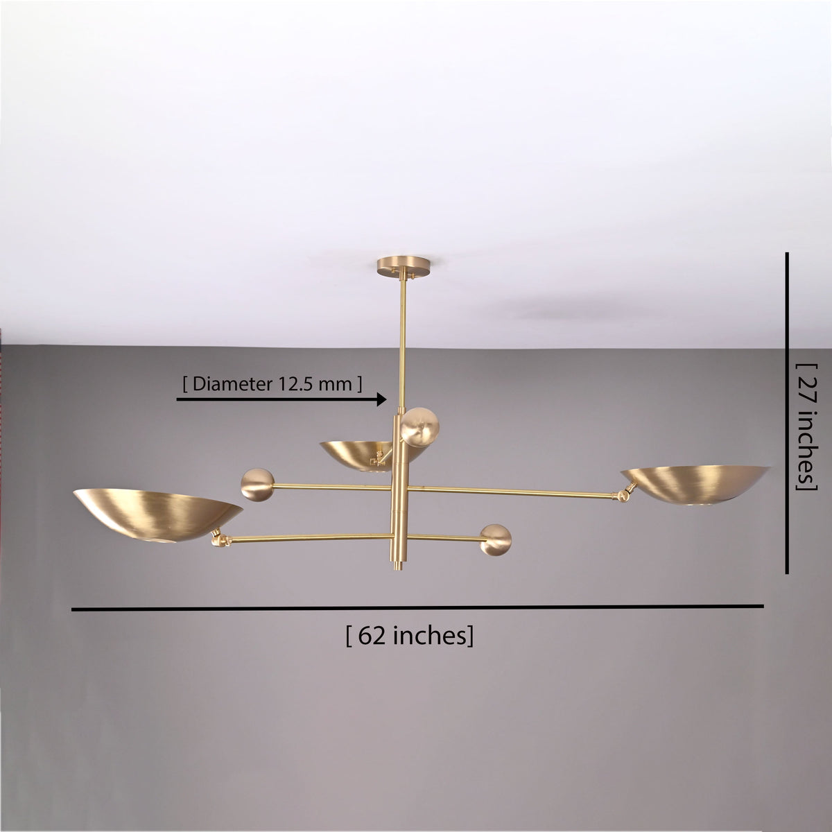 Rome Orbital - Pendant Chandelier - 3 Lights - 32326