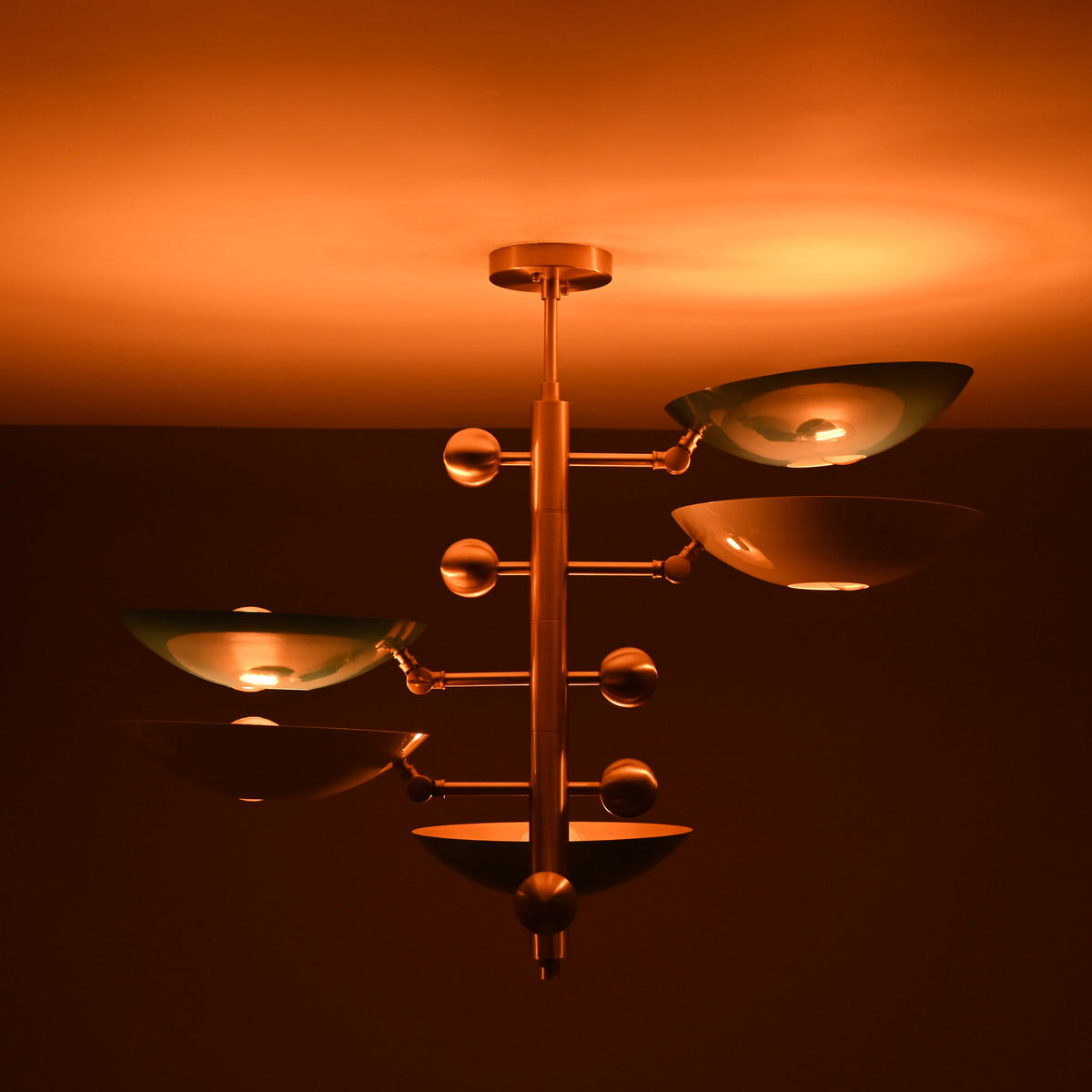 Athens Orbital - Pendant Chandelier - 5 Lights - 32329