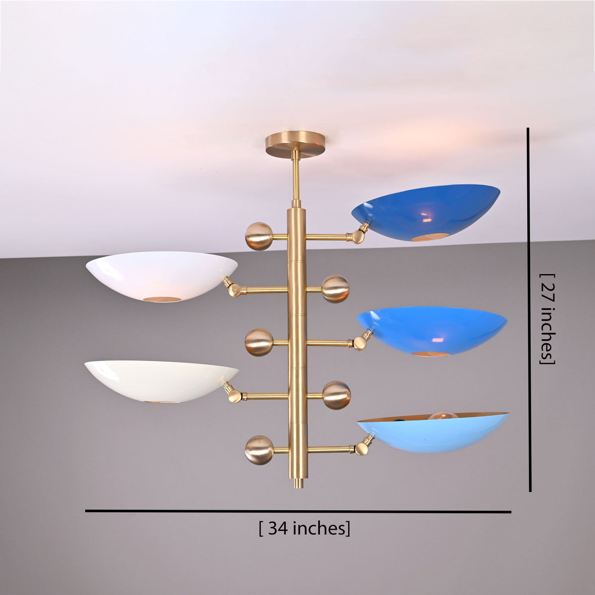 Athens Orbital - Pendant Chandelier - 5 Lights - 32329