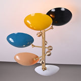 Berlin Ortbital  -  Uplifting Pendant Chandelier - 5 Lights - 32330