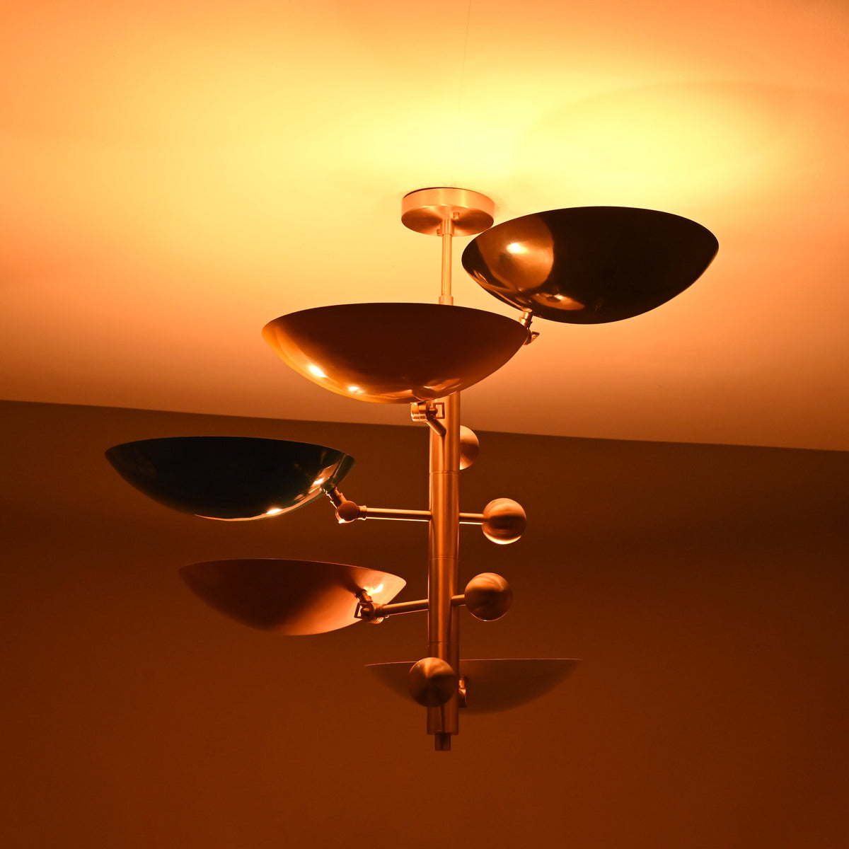 Berlin Ortbital  -  Uplifting Pendant Chandelier - 5 Lights - 32330