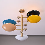 Berlin Ortbital  -  Uplifting Pendant Chandelier - 5 Lights - 32330