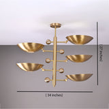 Zurich Orbital - Chandelier - 5 Lights - 32332