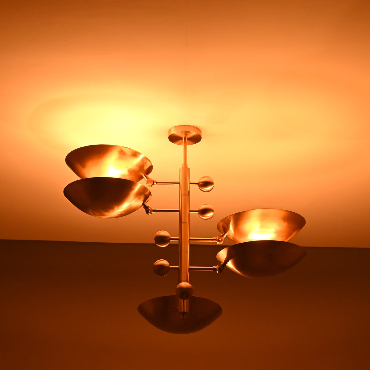 Athens Ortbital  -  Uplifting Chandelier - 5 Lights - 32335