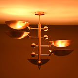 Athens Ortbital  -  Uplifting Chandelier - 5 Lights - 32335