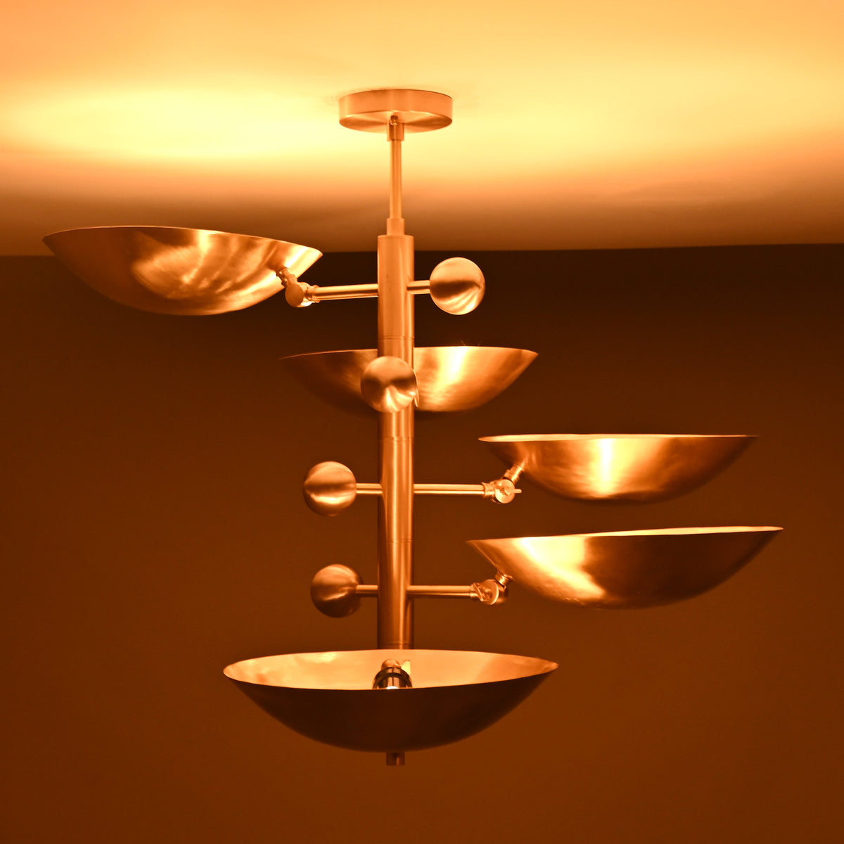 Athens Ortbital  -  Uplifting Chandelier - 5 Lights - 32335