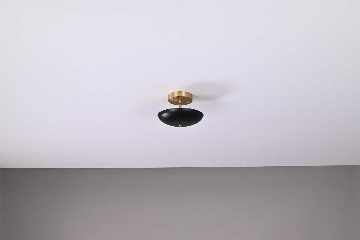 Oslo Discus  -  Uplifting Ceiling Chandelier - 3 Lights - 32336