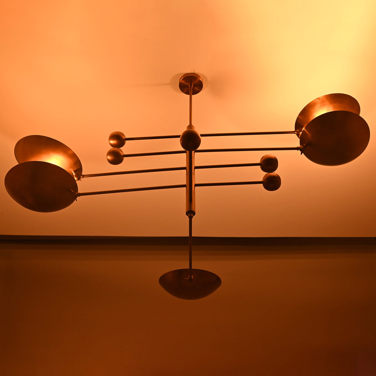 Oslo Ortbital  -  Uplifting Chandelier - 5 Lights - 32338