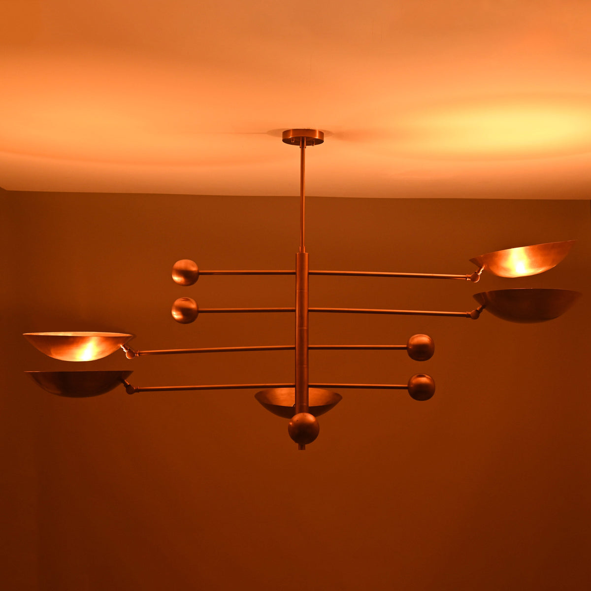 Oslo Ortbital  -  Uplifting Chandelier - 5 Lights - 32338