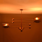 Oslo Ortbital  -  Uplifting Chandelier - 5 Lights - 32338
