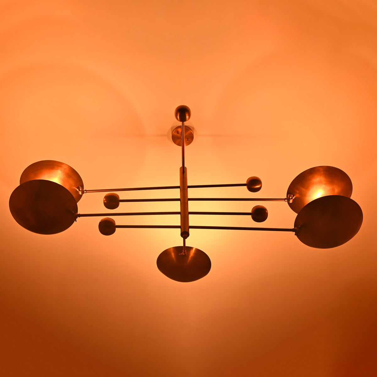 Oslo Ortbital  -  Uplifting Chandelier - 5 Lights - 32338