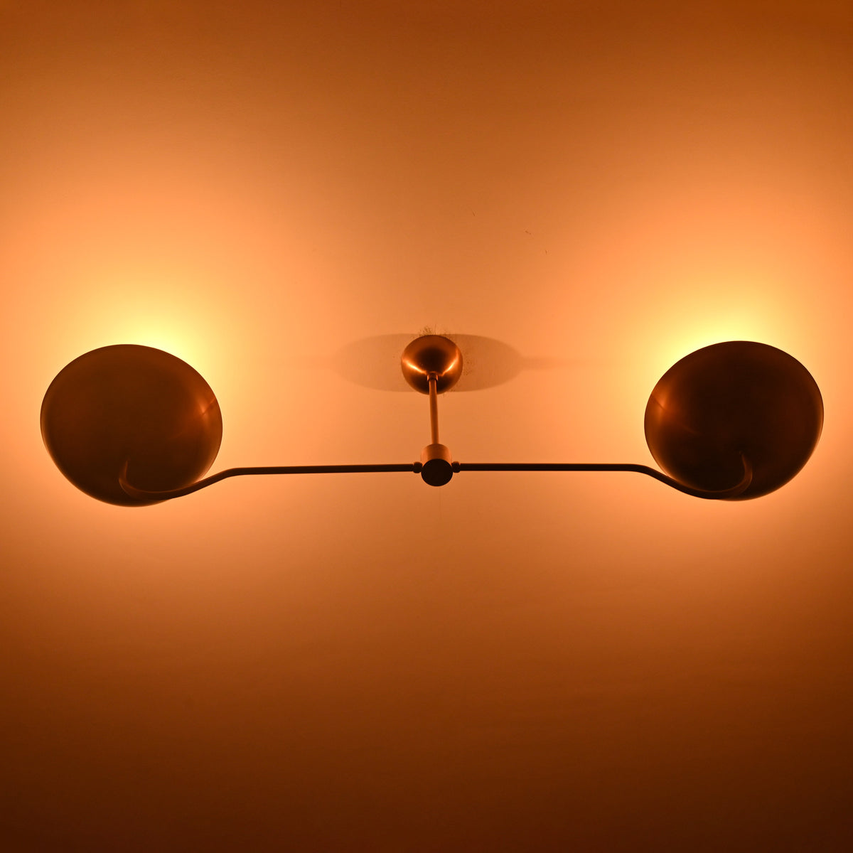 Copenhagen Discus  -  Uplifting Pendant Chandelier - 2 Lights - 32343