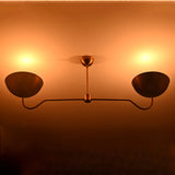 Copenhagen Discus  -  Uplifting Pendant Chandelier - 2 Lights - 32343