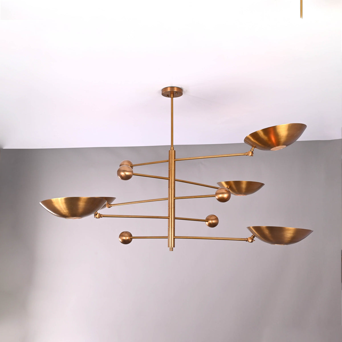 Prague Orbital - Ceiling Chandelier - 5 Lights - 32344