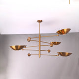 Prague Orbital - Ceiling Chandelier - 5 Lights - 32344