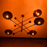 Prague Orbital - Ceiling Chandelier - 5 Lights - 32344