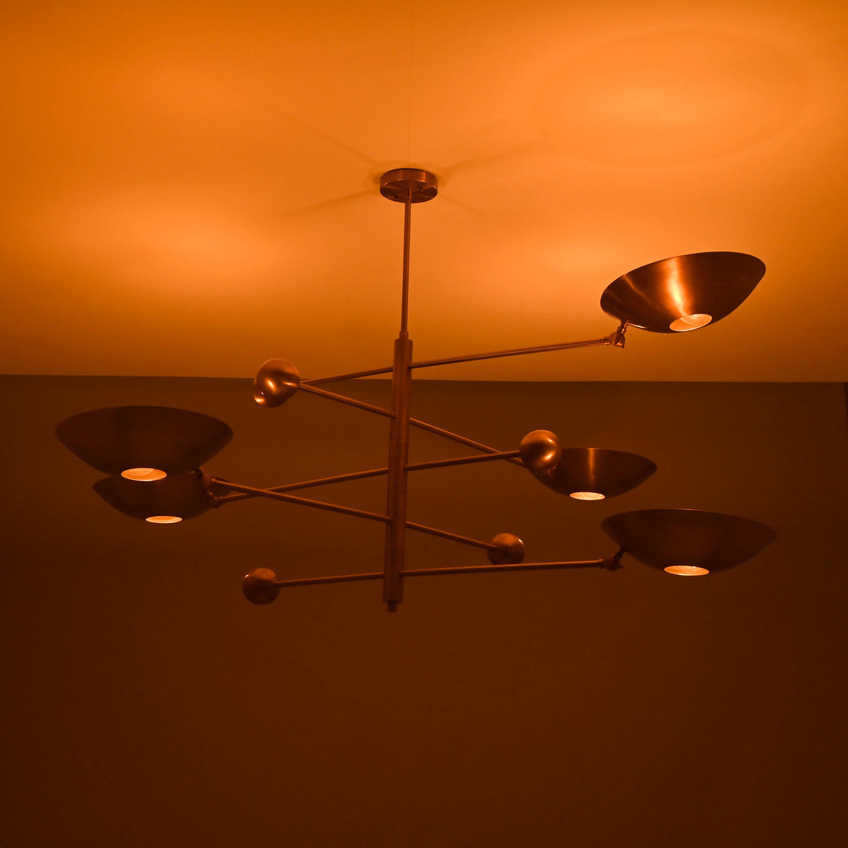 Prague Orbital - Ceiling Chandelier - 5 Lights - 32344