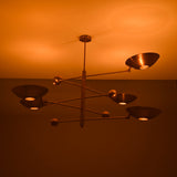 Prague Orbital - Ceiling Chandelier - 5 Lights - 32344