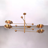 Prague Orbital - Ceiling Chandelier - 5 Lights - 32344