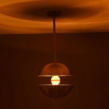 Prague Crest  -  Uplifting Mid-century Chandelier - 6 Lights - 32346
