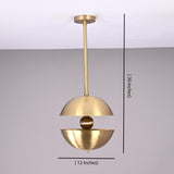 Prague Crest  -  Uplifting Mid-century Chandelier - 6 Lights - 32346