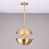 Prague Crest  -  Uplifting Mid-century Chandelier - 6 Lights - 32346