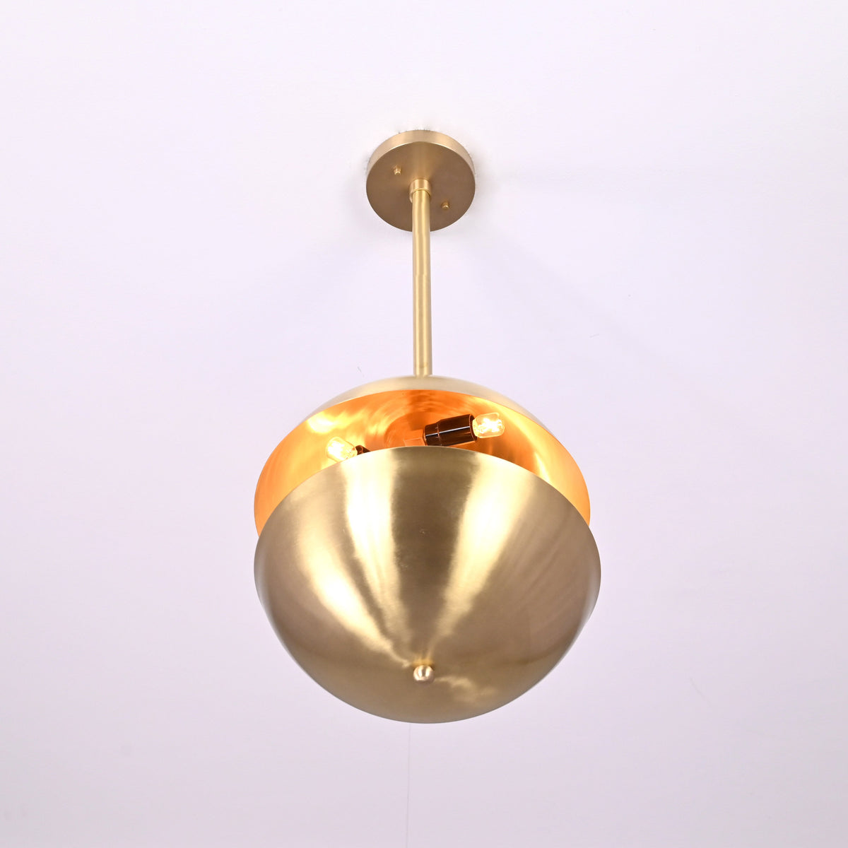 Prague Crest  -  Uplifting Mid-century Chandelier - 6 Lights - 32346