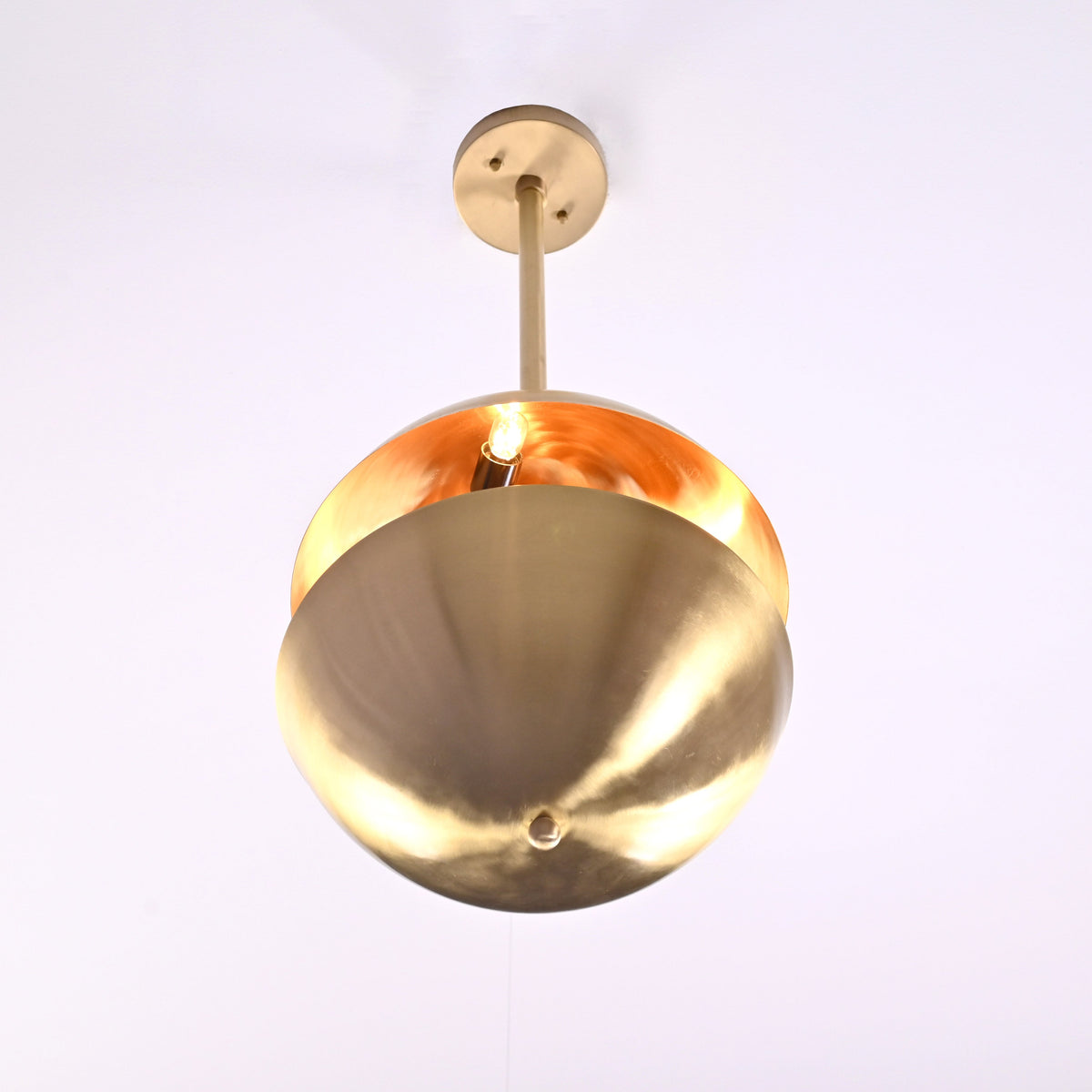 Prague Crest  -  Uplifting Mid-century Chandelier - 6 Lights - 32346