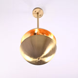 Prague Crest  -  Uplifting Mid-century Chandelier - 6 Lights - 32346