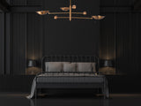 Kyoto Ortbital  -  Uplifting Ceiling Chandelier - 3 Lights - 32347
