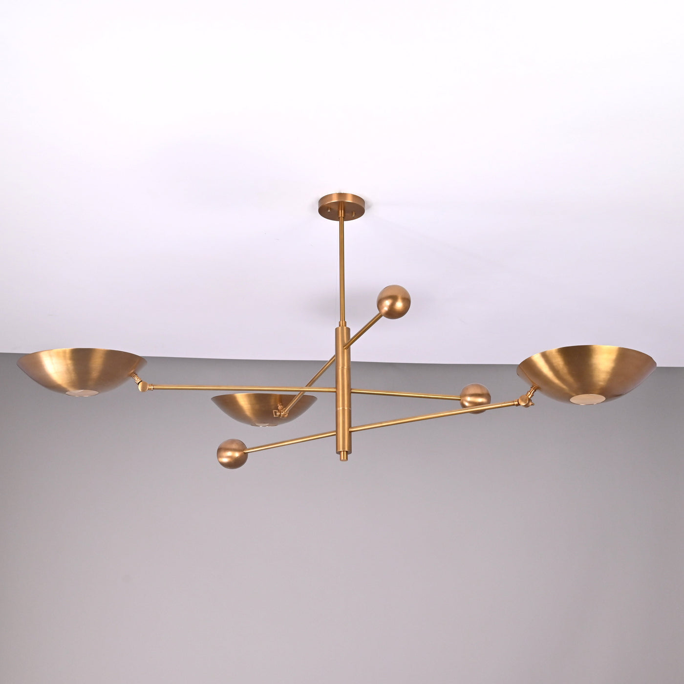 Kyoto Ortbital  -  Uplifting Ceiling Chandelier - 3 Lights - 32347