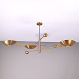 Kyoto Ortbital  -  Uplifting Ceiling Chandelier - 3 Lights - 32347