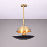 Kyoto Discus  -  Uplifting Mid-century Chandelier - 5 Lights - 32348