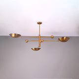 Vienna Ortbital  -  Uplifting Mid-century Chandelier - 3 Lights - 32351