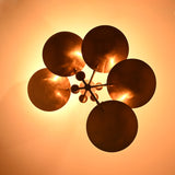 Zurich Ortbital  -  Uplifting Ceiling Chandelier - 5 Lights - 32356