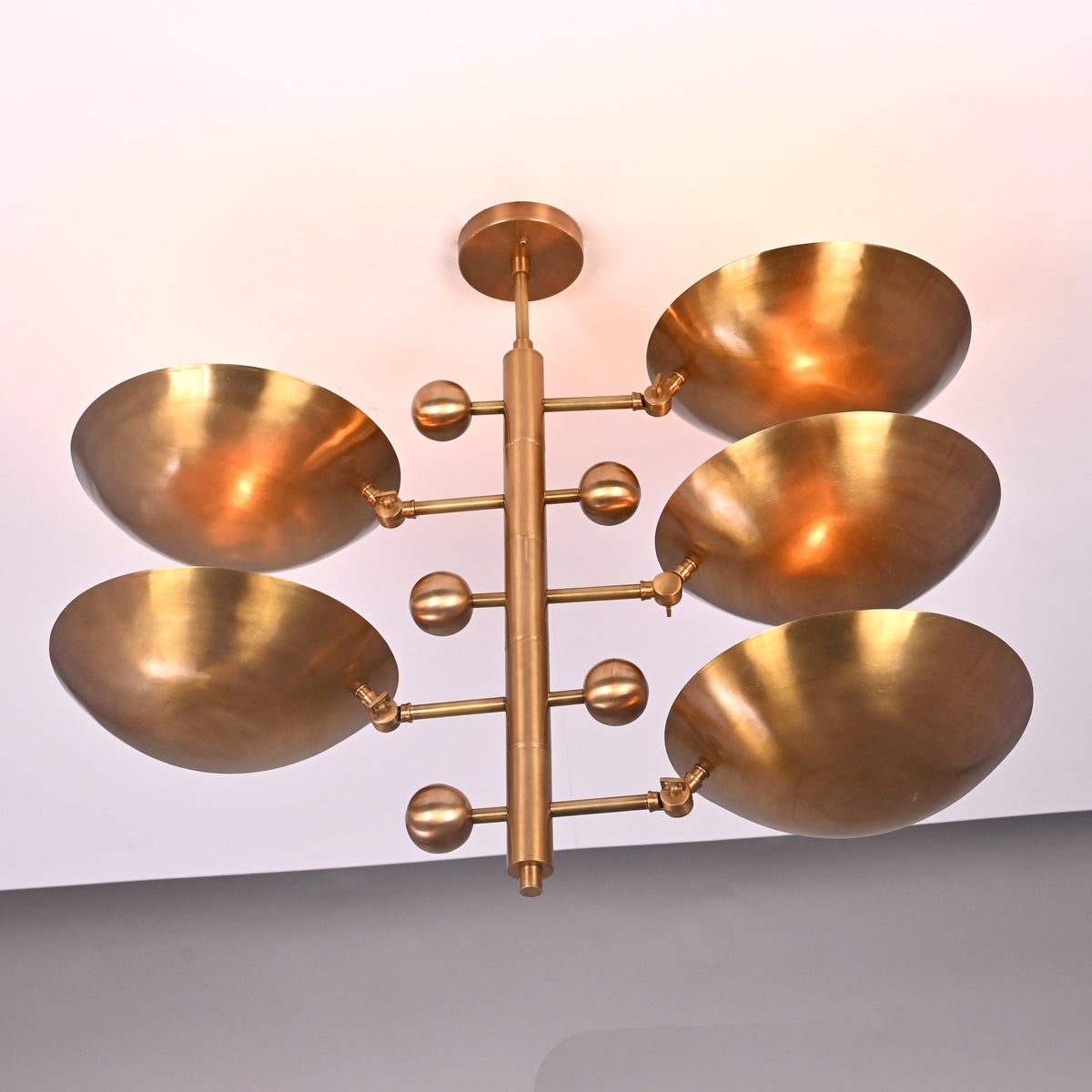 Zurich Ortbital  -  Uplifting Ceiling Chandelier - 5 Lights - 32356